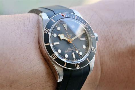 tudor black bay 58 rubber strap